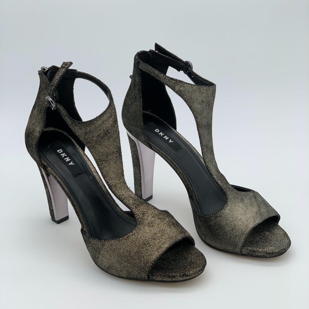Women DKNY Colby T-Strap Sand Pump Open Toe Sandal